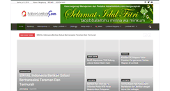 Desktop Screenshot of kabarlombok.com